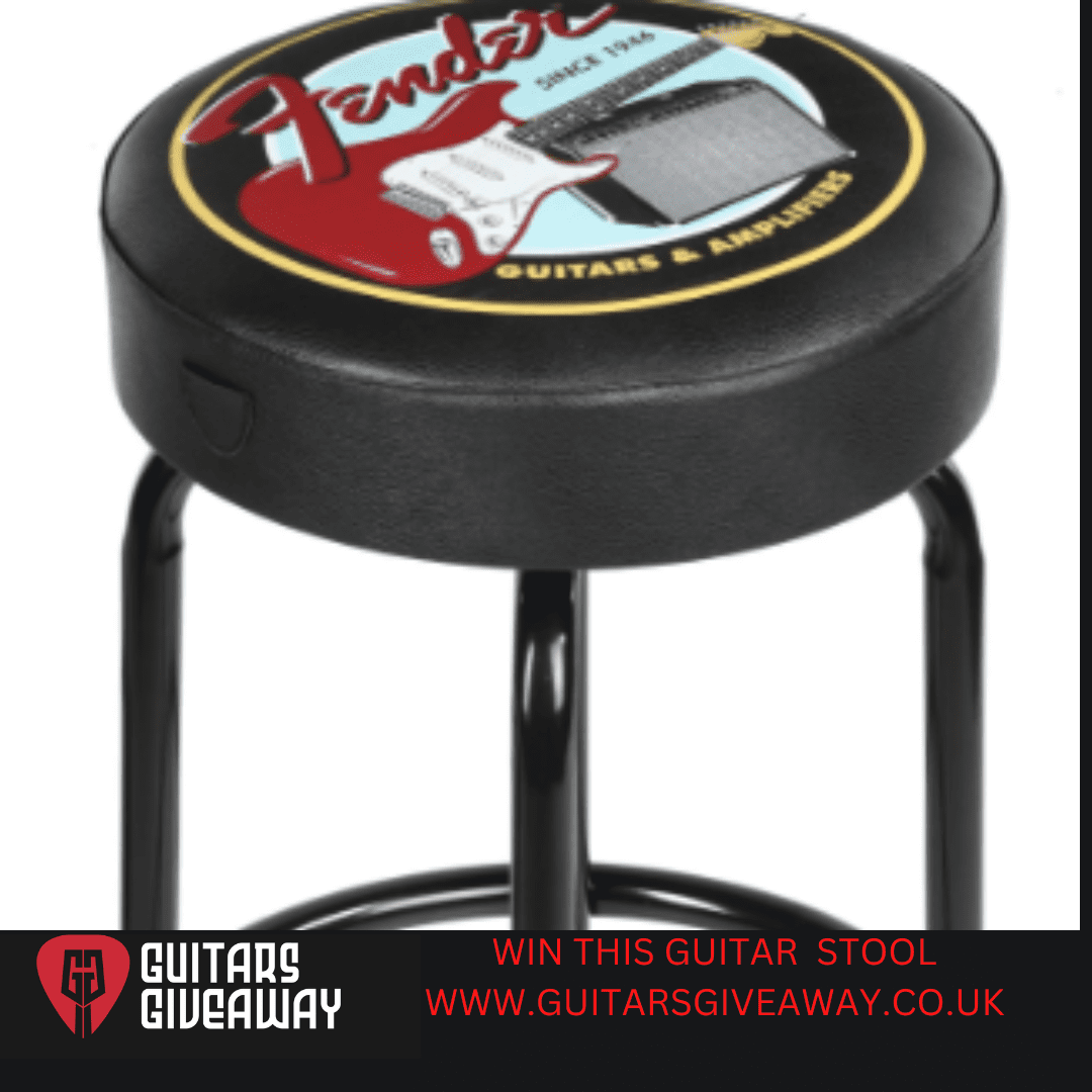 FENDER BAR STOOL GUITARS AND AMPS Guitars Giveaway