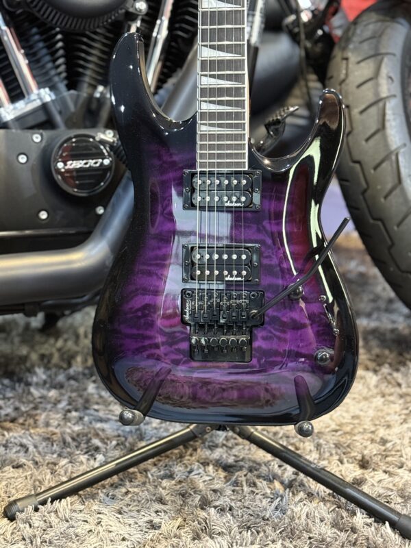 NEW !!!Jackson JS32Q Dinky Archtop Transparent Purple Burst - Image 6