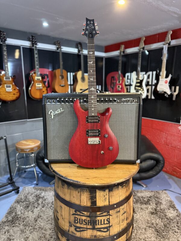 PRS SE CE24 STANDARD SATIN ELECTRIC GUITAR IN VINTAGE CHERRY - Image 2