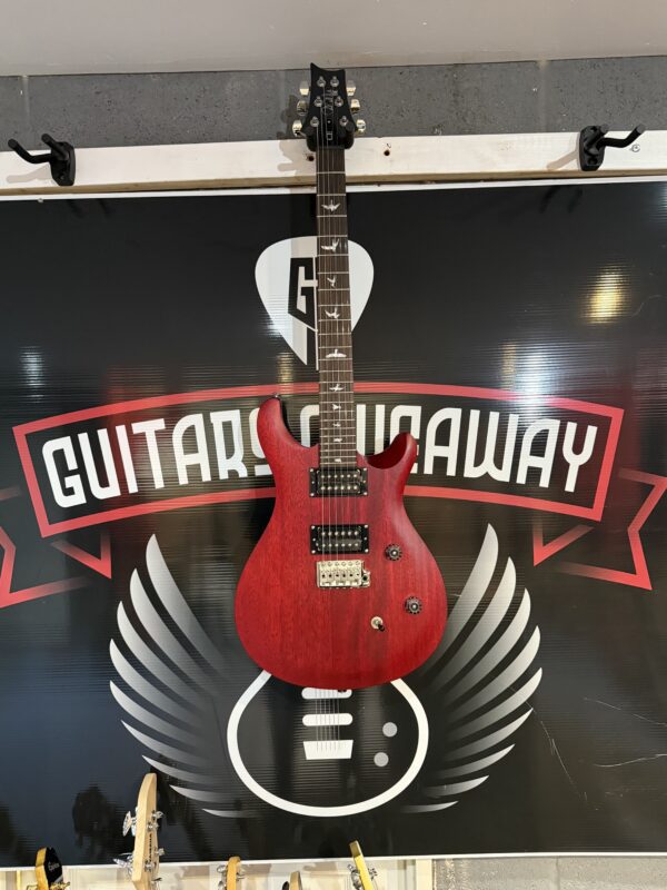 PRS SE CE24 STANDARD SATIN ELECTRIC GUITAR IN VINTAGE CHERRY - Image 6