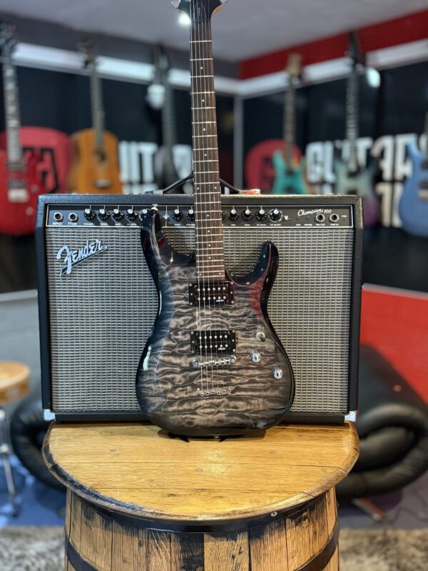 Schecter C-6 Plus Trans Black Burst - Image 4