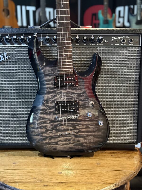 Schecter C-6 Plus Trans Black Burst - Image 3