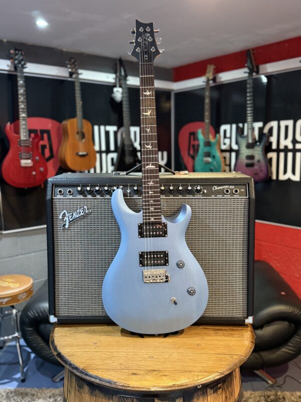 PRS SE CE24 STANDARD SATIN ELECTRIC GUITAR IN ICE BLUE METALLIC - Image 4