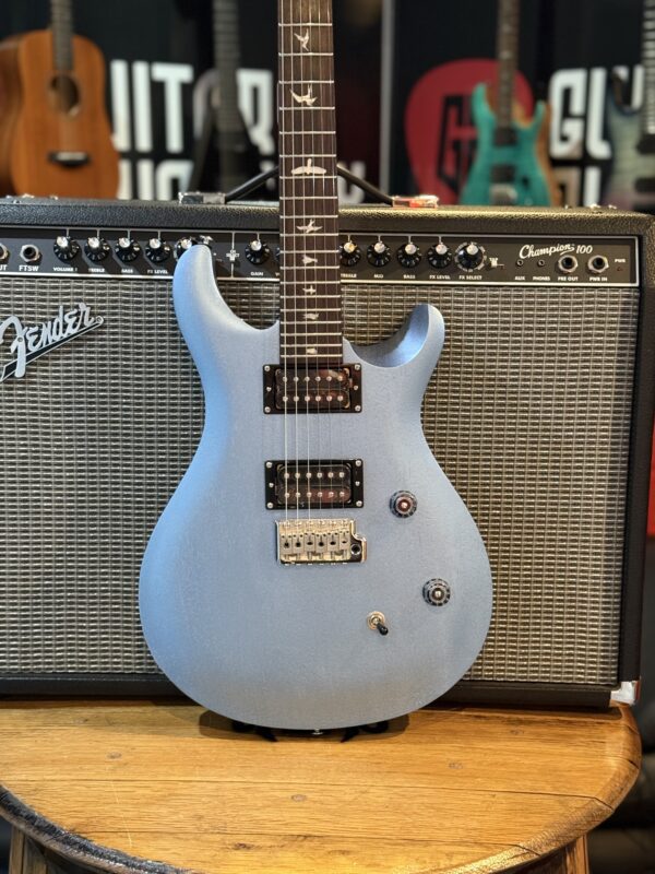 PRS SE CE24 STANDARD SATIN ELECTRIC GUITAR IN ICE BLUE METALLIC - Image 3