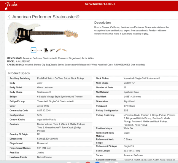 FENDER AMERICAN STRAT - Image 3