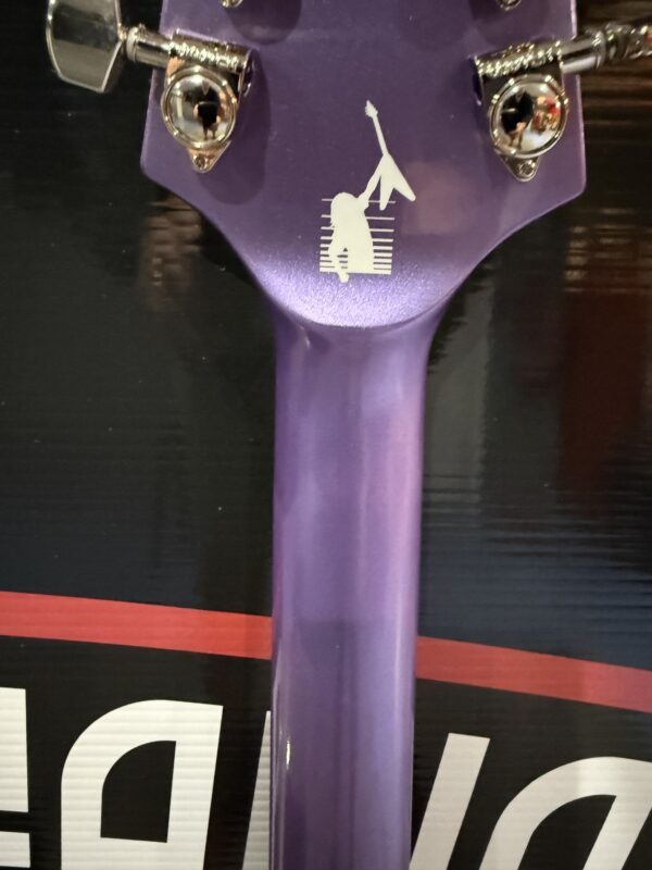 Epiphone Kirk Hammett 1979 Flying V Purple Metallic - Image 11