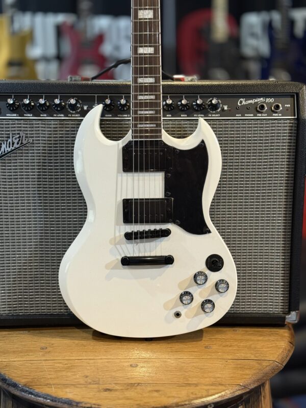HAND BUILT SG STYLE CUSTOM GUITAR - Image 6