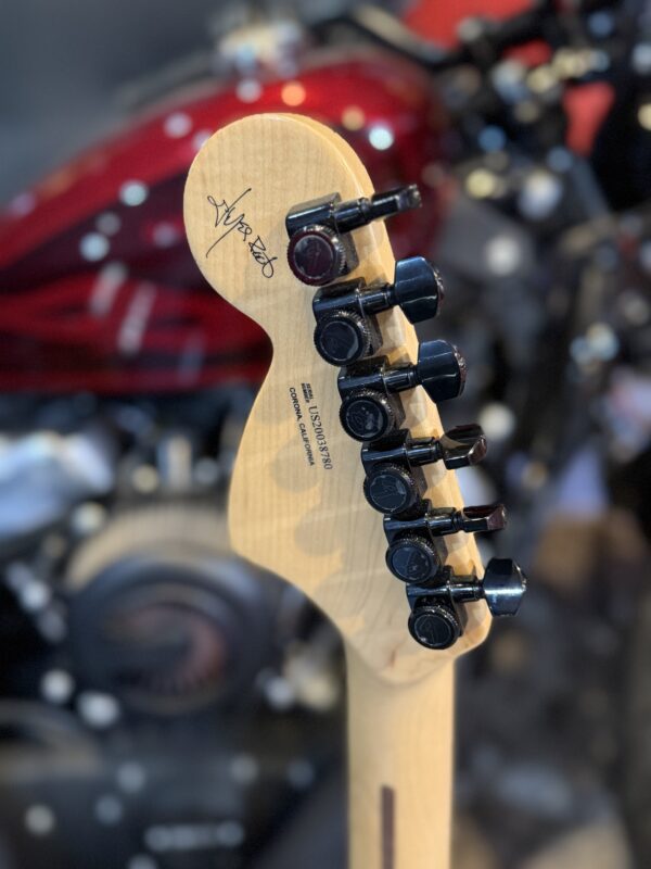 USA Fender Jim Root Jazzmaster Flat Black Ebony Fingerboard - Image 10