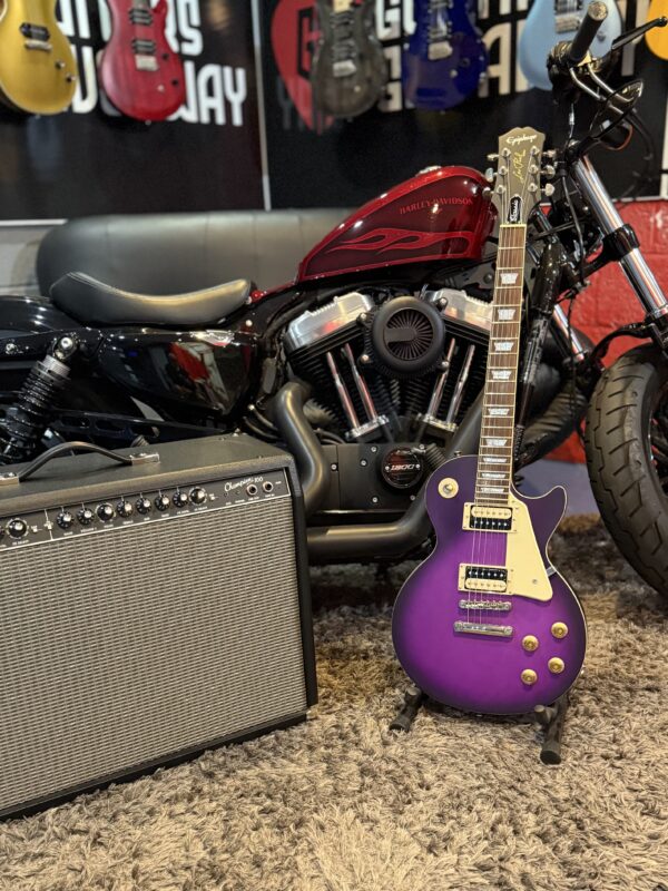 EPIPHONE LES PAUL CLASSIC WORN PURPLE - Image 6