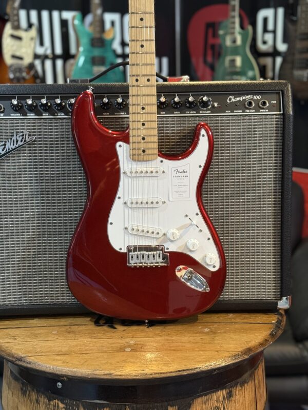 NEW FENDER STRATOCASTER IN CANDY COLA RED - Image 6