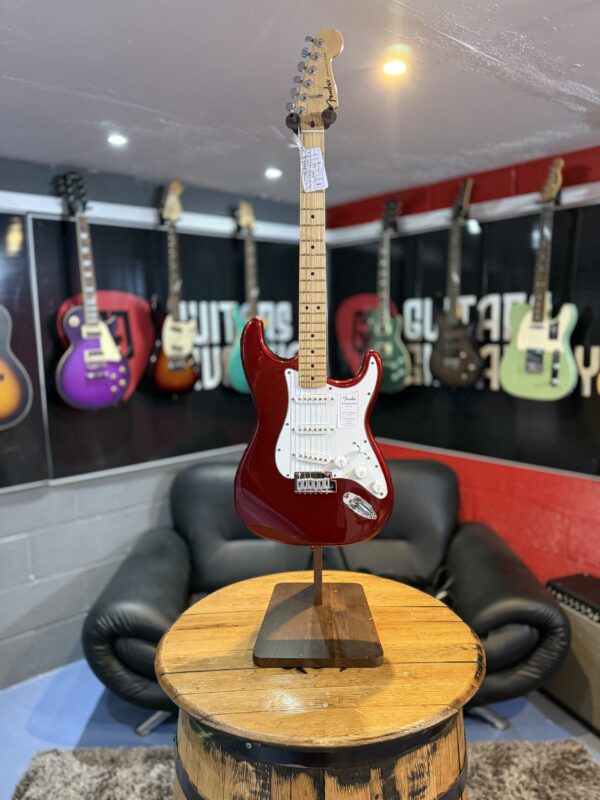 NEW FENDER STRATOCASTER IN CANDY COLA RED - Image 4