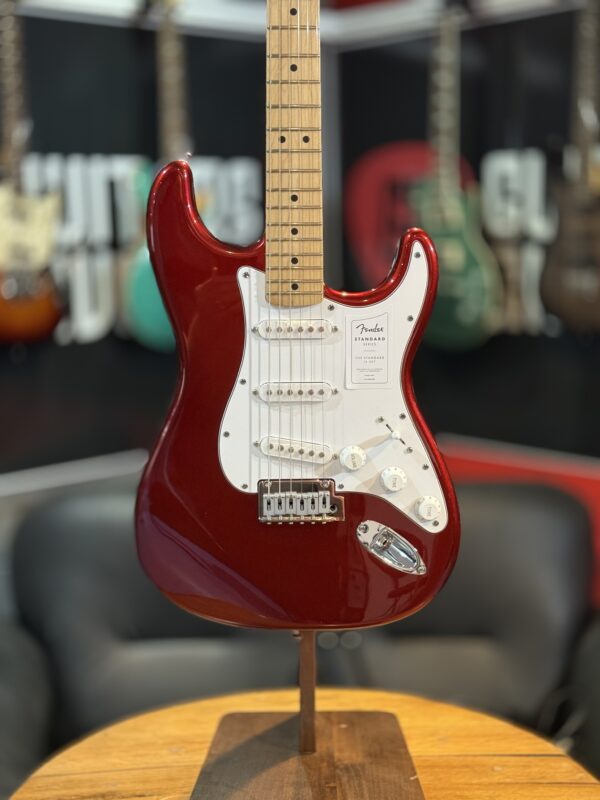 NEW FENDER STRATOCASTER IN CANDY COLA RED - Image 3