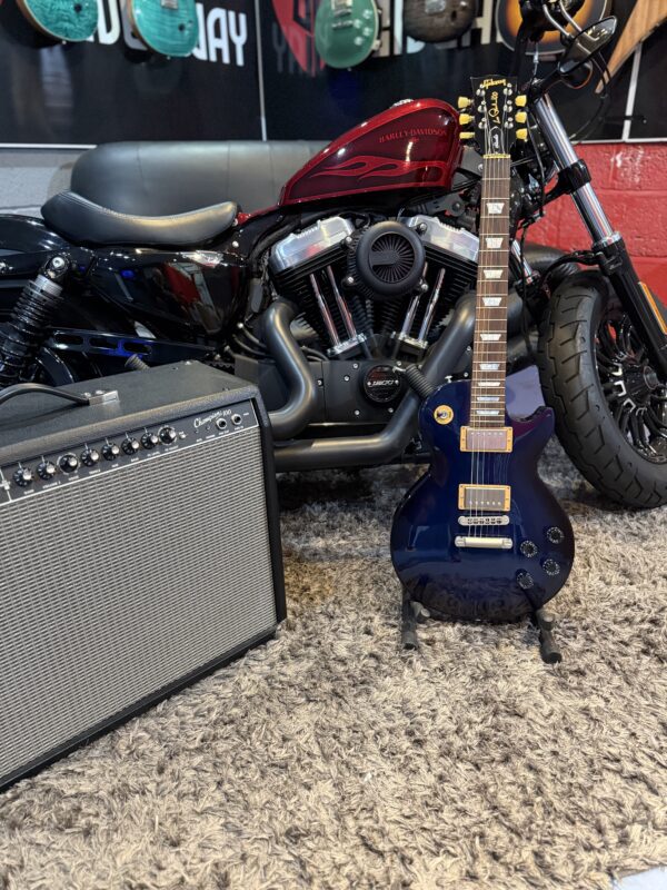 Gibson 2015 Les Paul Studio Manhattan Midnight - Image 13