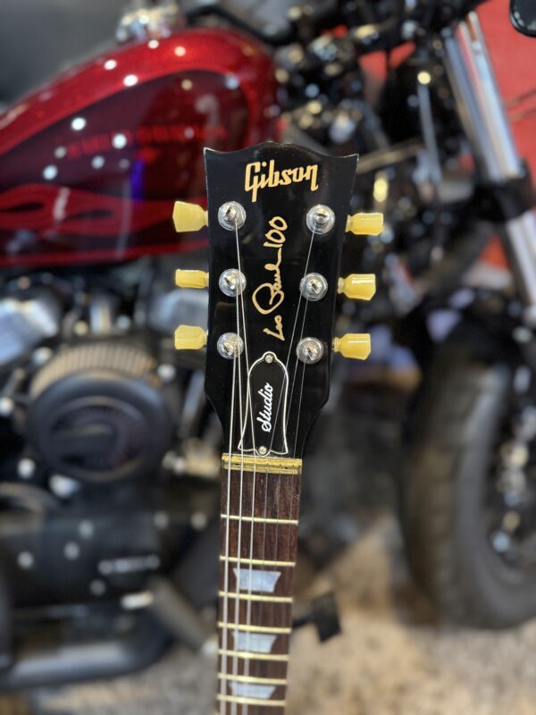 Gibson 2015 Les Paul Studio Manhattan Midnight - Image 12