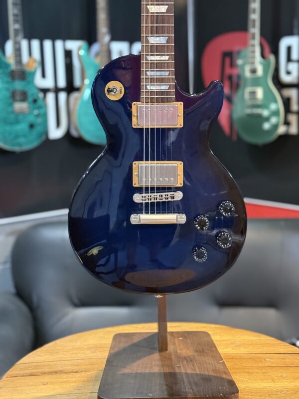 Gibson 2015 Les Paul Studio Manhattan Midnight - Image 7