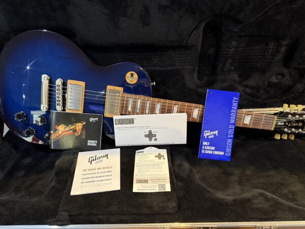 Gibson 2015 Les Paul Studio Manhattan Midnight - Image 4