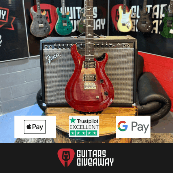 NEW PRS SE CE 24 IN BLACK CHERRY 9TH JULY