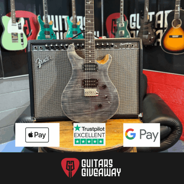 NEW PRS CUSTOM 24 IN CHARCOAL 16 JULY