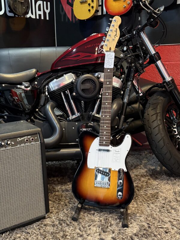 NEW FENDER TELECASTER IN SUNBURST - Image 9