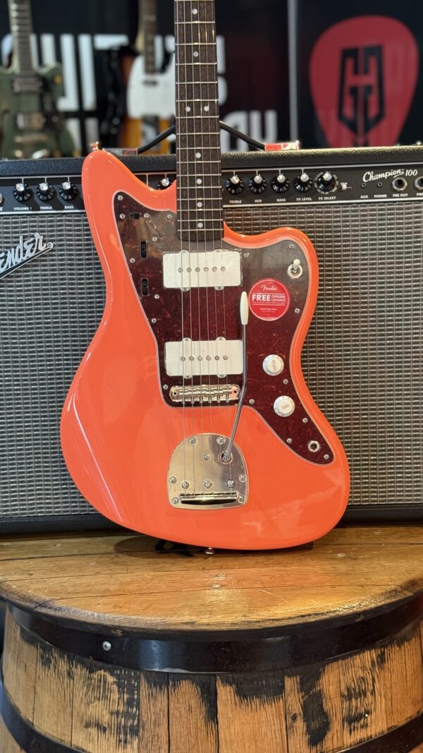 Squier Classic Vibe 60s Jazzmaster Tahitian Coral Indian Laurel - Image 5