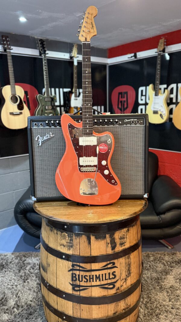 Squier Classic Vibe 60s Jazzmaster Tahitian Coral Indian Laurel - Image 4