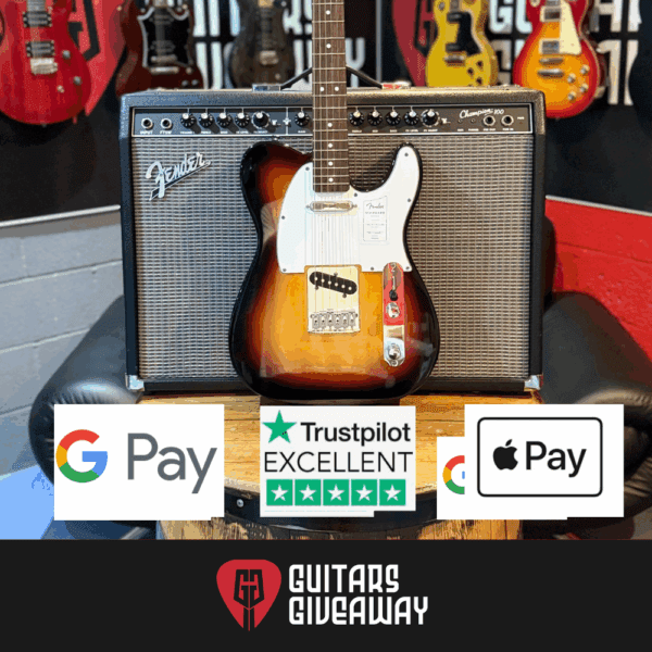 NEW FENDER TELECASTER IN SUNBURST