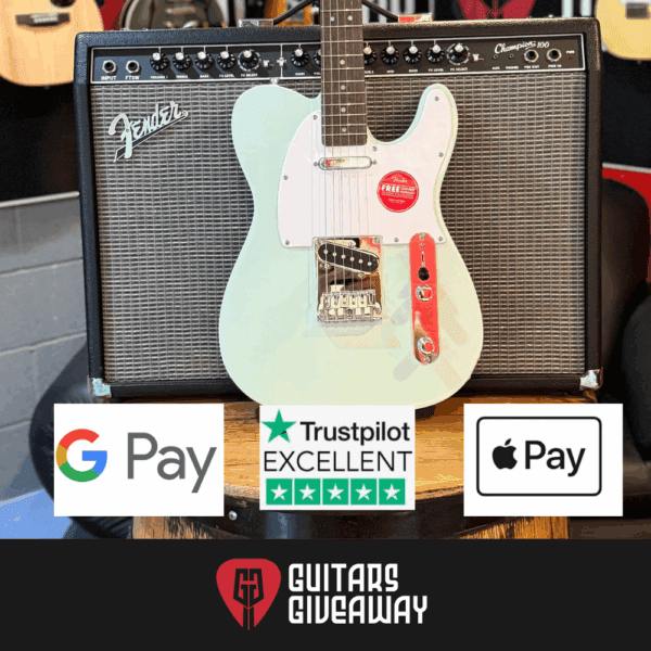 SEAFOAM GREEN TELECASTER