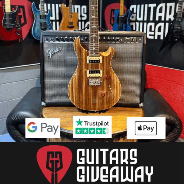 PRS SE Exotic Wood Custom 24 LTD Edition, Zebrawood
