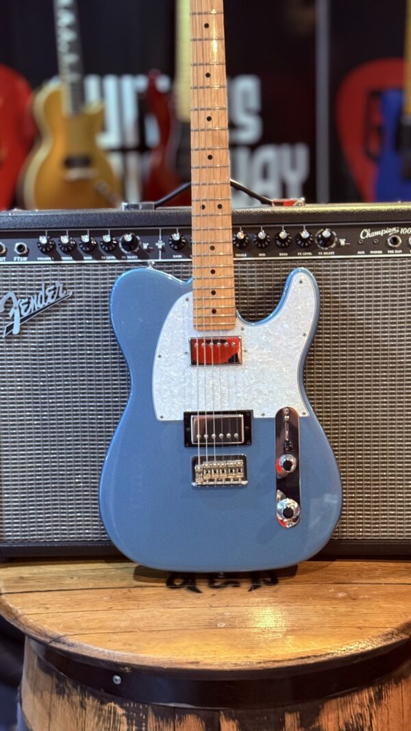 2021 FENDER HH TELECASTER PLAYER IN TIDEPOOL BLUE - Image 4