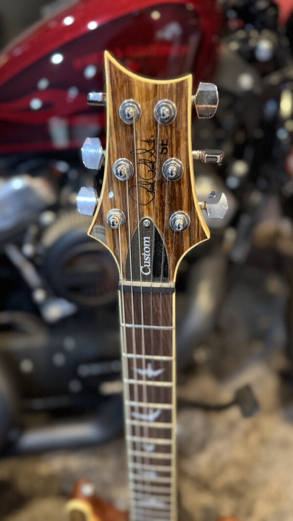 PRS SE Exotic Wood Custom 24 LTD Edition, Zebrawood - Image 8