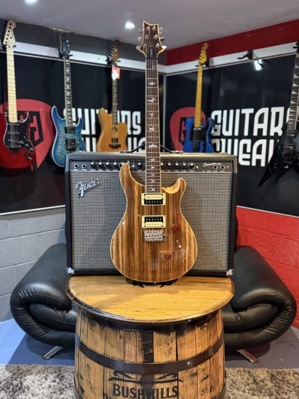 PRS SE Exotic Wood Custom 24 LTD Edition, Zebrawood - Image 7