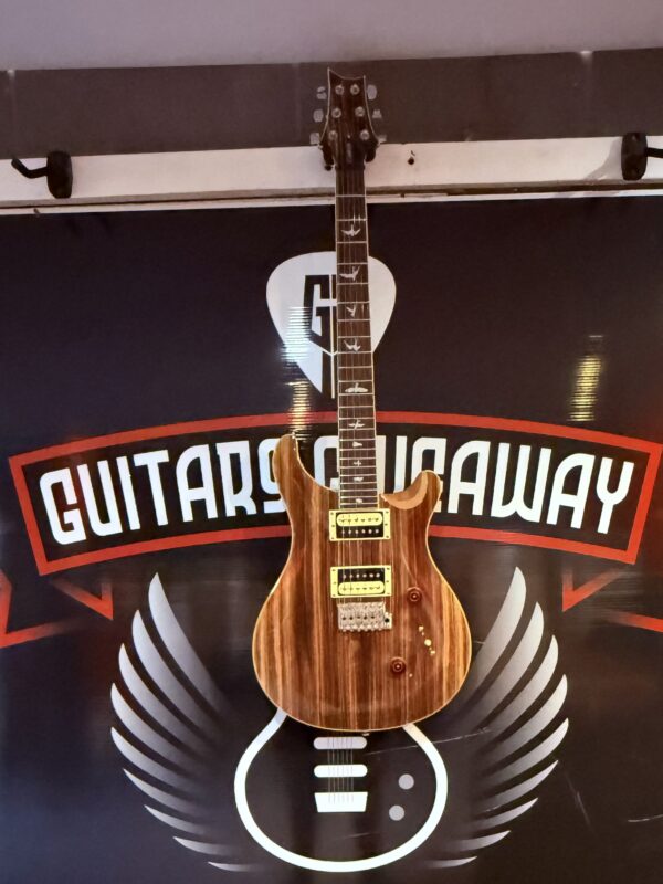PRS SE Exotic Wood Custom 24 LTD Edition, Zebrawood - Image 3