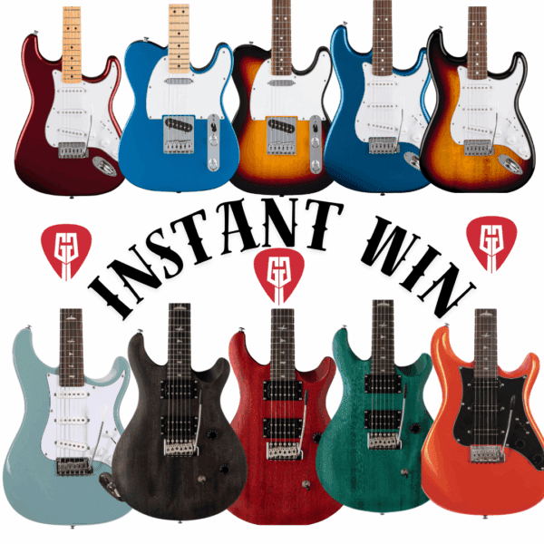 10 GUITAR INSTANT WIN !! FENDER OR PRS £200 END PRIZE  #1