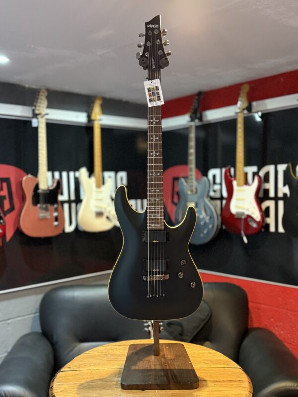New Schecter Demon  Black Satin - Image 3
