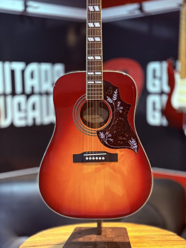 NEW EPIPHONE HUMMINGBIRD STUDIO FADED CHERRY ACOUSTIC - Image 6